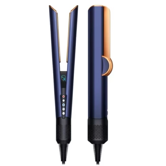 Dyson Airstrait Dryer And Straightener Prussian BlueRich CopperLike New